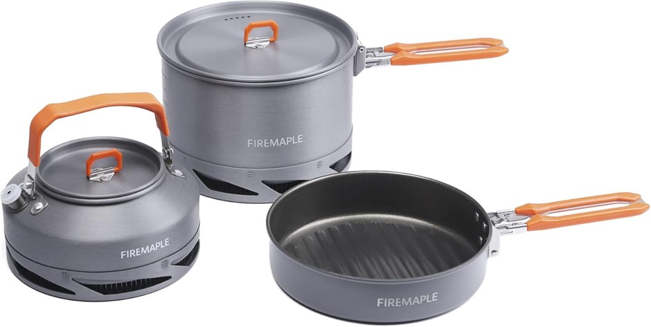 FIRE-MAPLE Feast 4 Piece Camping Cookware