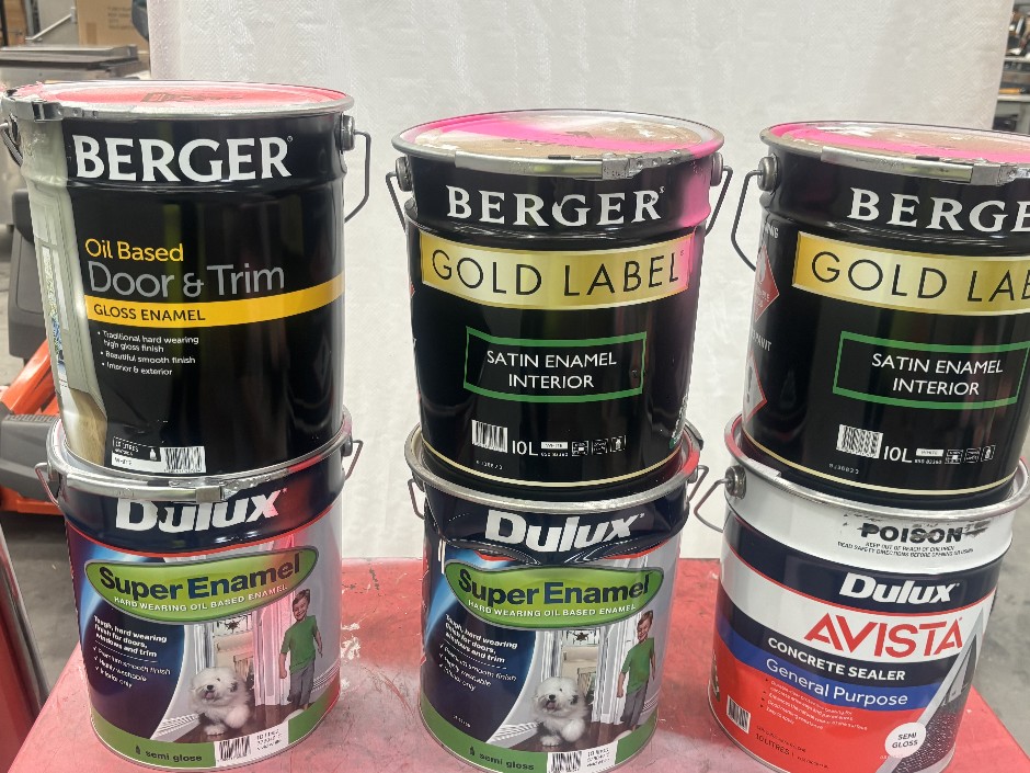 6 x 10L Assorted Premium Paint & Coating Products