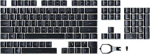 ASUS ROG RX PBT Keycap Set, Premium, Durable PBT Material Keycaps with Shor
