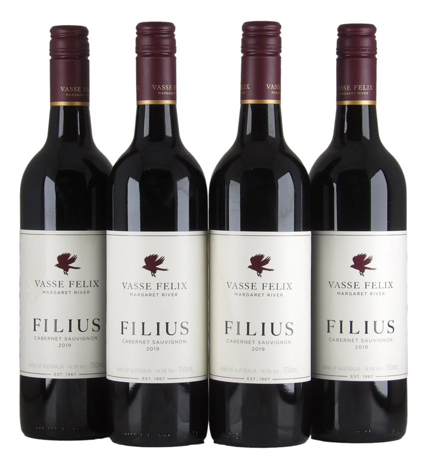 Vasse Felix Filius Cabernet Sauvignon 2019 (4x 750mL)