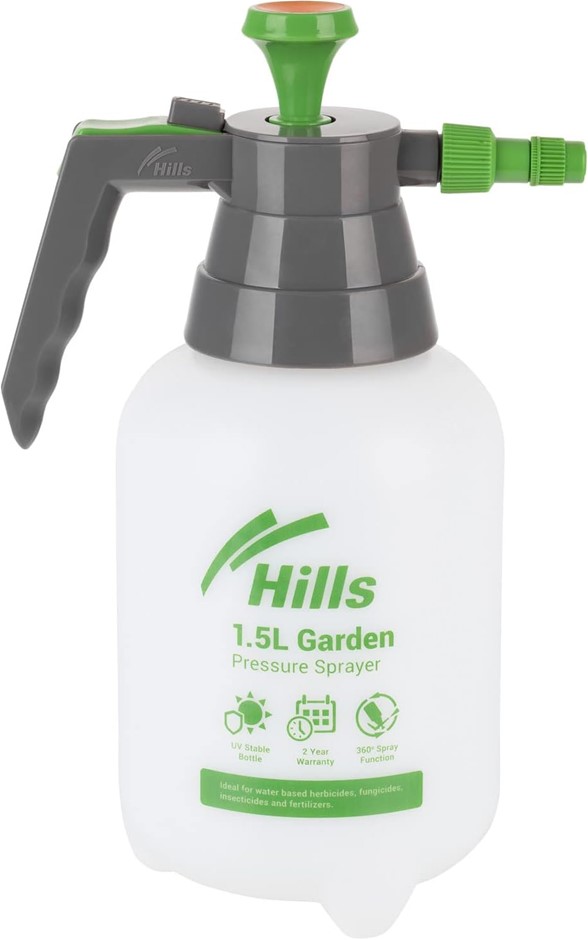 Hills 360 Degree Garden Invertor Sprayer, 1.5 Liter Capacity, Multicolor