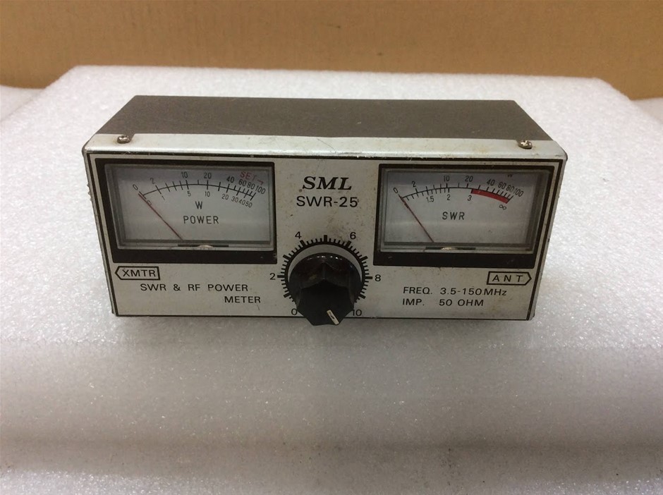 SML SWR-25 SWR & RF Power Meter