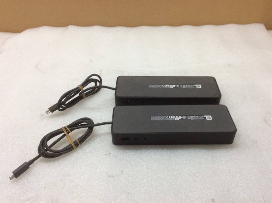 HP HSA-B005DS USB-C Universal Dock (Lot of 2)