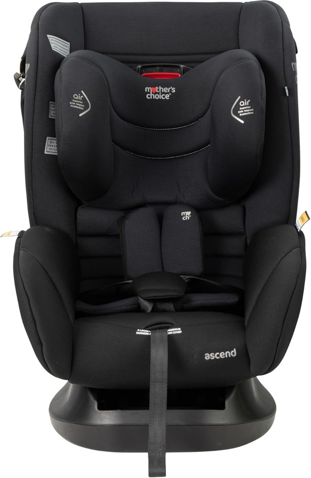 MOTHER'S CHOICE Ascend Convertible Car Seat-Black Space , Most Compact 0-8