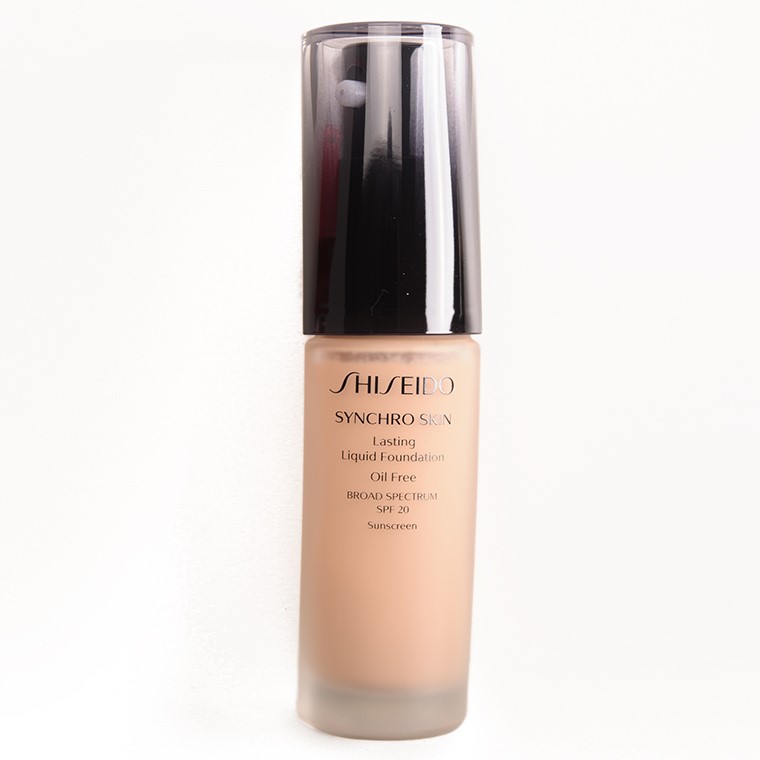 Shiseido Synchro Skin Lasting Liquid Foundation Shade Rose 3 Model SH13126T