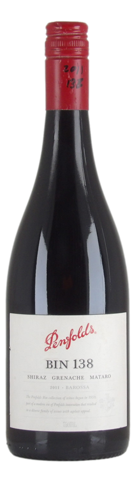 Penfolds Bin 138 SGM 2011 (1x 750mL), Barossa, SA.