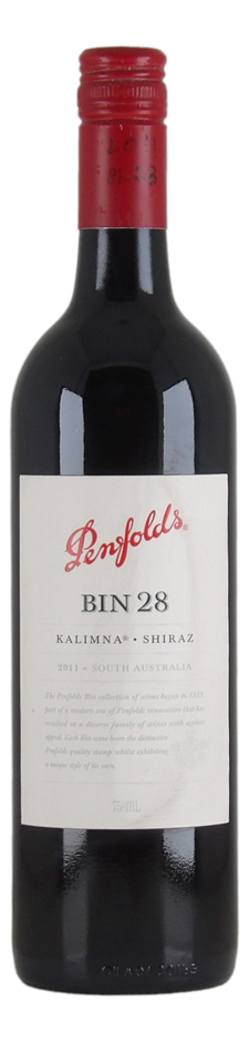 Penfolds Bin 28 Kalimna Shiraz 2011 (1x 750mL), SA.