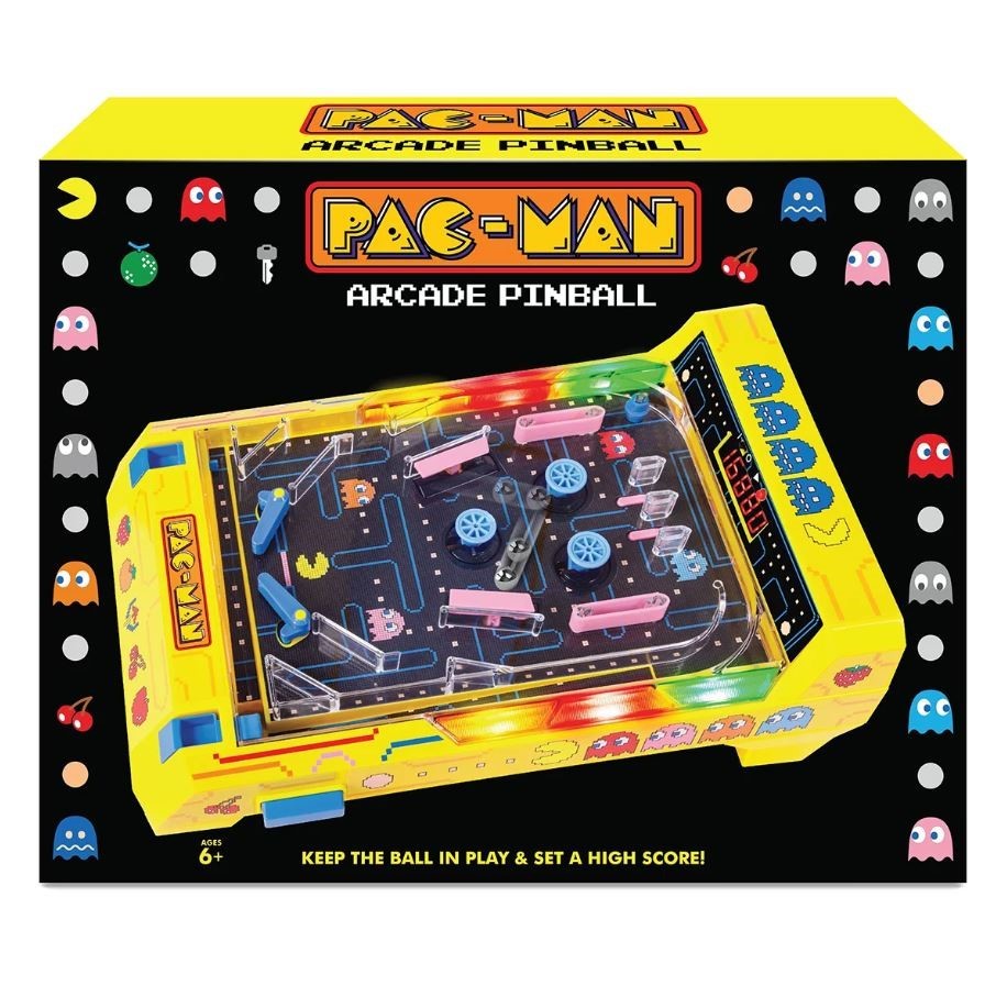 ARCADE Pinball Assortment Premium Series Pac-Man Arcade Pinball. NB: Used,