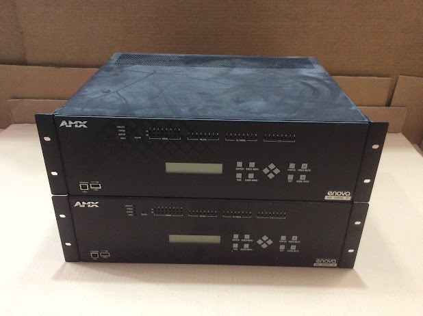 AMX Enova DVX-3256HD-SP&DVX-3255HD-SP Presentation Switcher (Lot of 2)