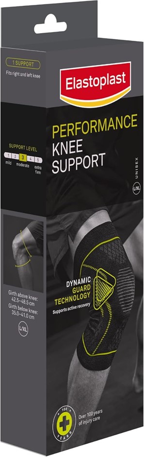 ELASTOPLAST Performance Knee Support, Size Large/Extra Large, 1 Pack. NB: S