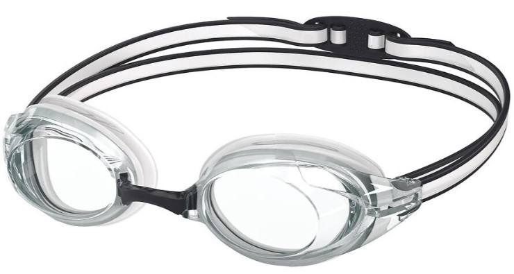 Speedo Unisex Adult's Adult's Vanquisher 3.0 Goggles, Clear/Clear