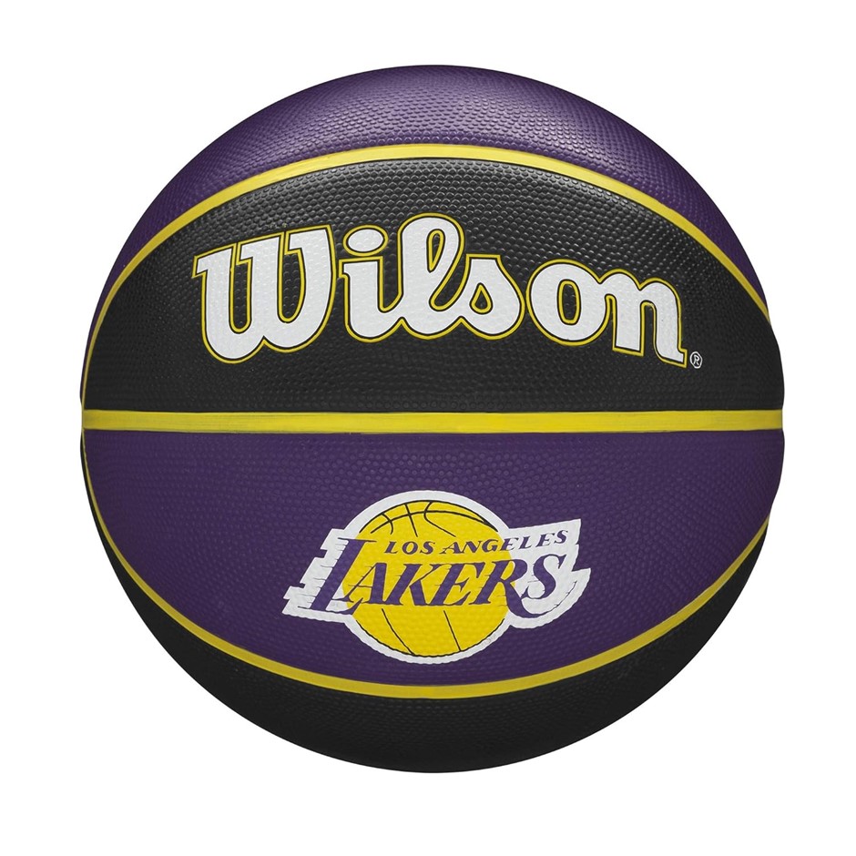 Wilson NBA Team Tribute Basketball - Size 7-29.5", Los Angeles Lakers