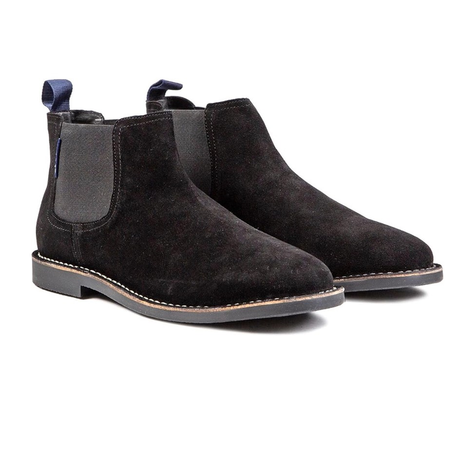 Ben Sherman Men'S Garcia Ankle Boot, Size Us 8, Black (Bs13401).