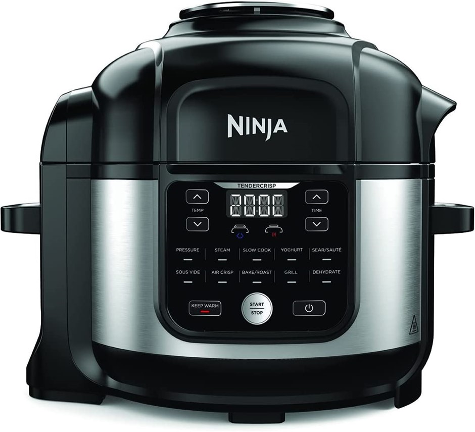 NINJA Foodi 11-in-1 Multi Cooker, 6 Litre Capacity, Black/Grey. NB: Minor U