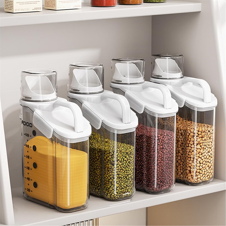 LANGMINGDE 1 Piece Cereal Containers Storage, 2.8L/95oz Airtight Large Dry