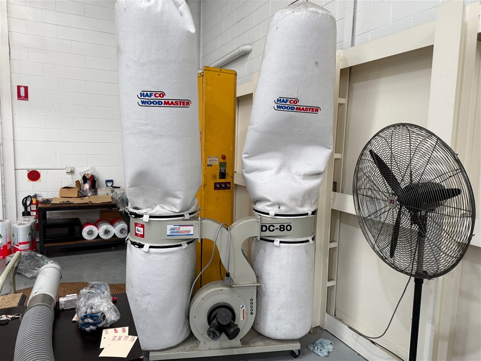 Hafco Twin Bag Dust Extraction Unit