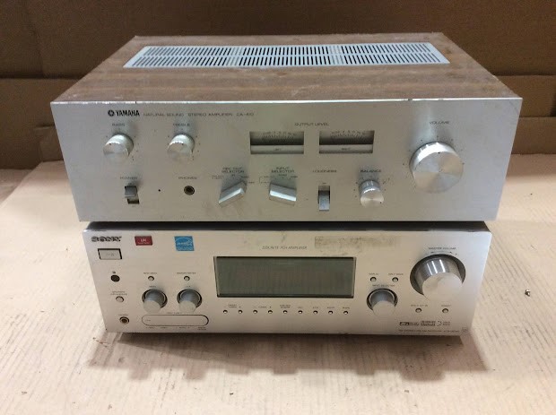 Sony STR-DB795 FM Stereo/FM-AM Receiver&Yamaha CA-410 Natural Sound Stereo