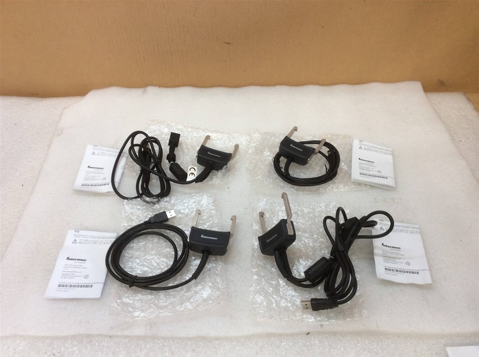 Intermec AA23 Barcode Scanner Stand - New Unboxing (Lot Of 4)