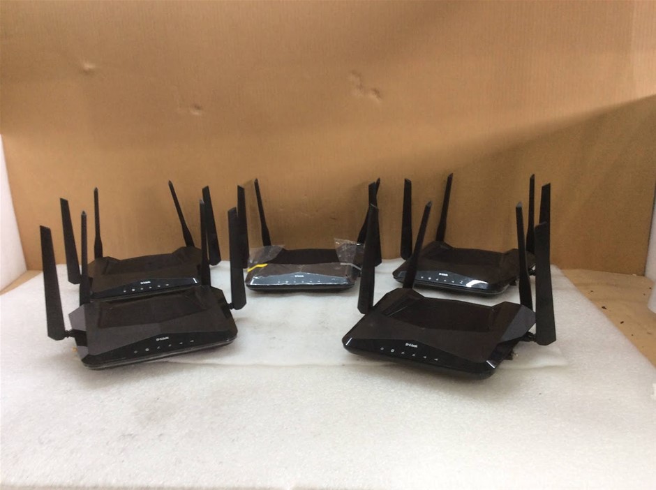 D-Link DIR-X5460 Wireless Router (Lot Of 5)