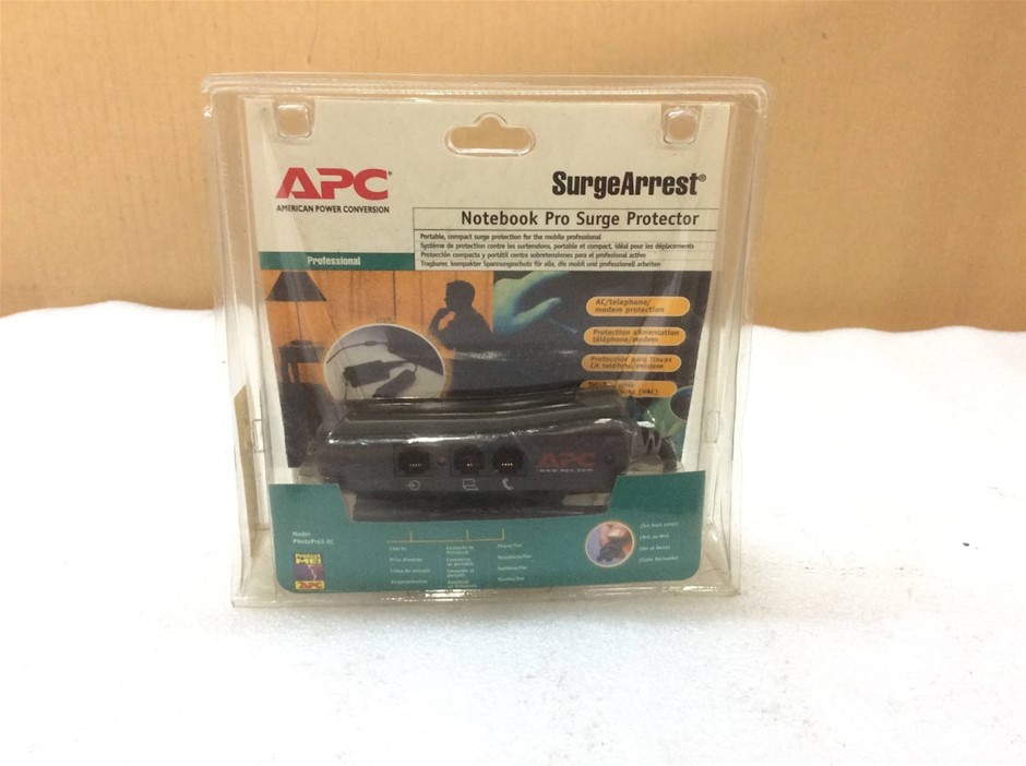APC PNOTE PRO3-EC SurgeArrest Notebook Pro Surge Protector - New