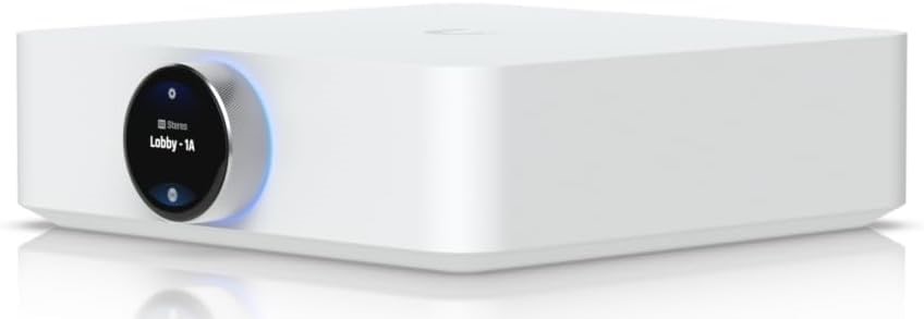 UBIQUITI PowerAmp Premium Multi-Zone Speaker Amplifier, White. RRP: $864.