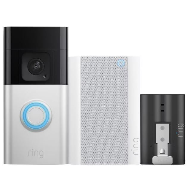 RING Video Doorbell Plus With Chime Pro And Quick Release Battery. Buyers