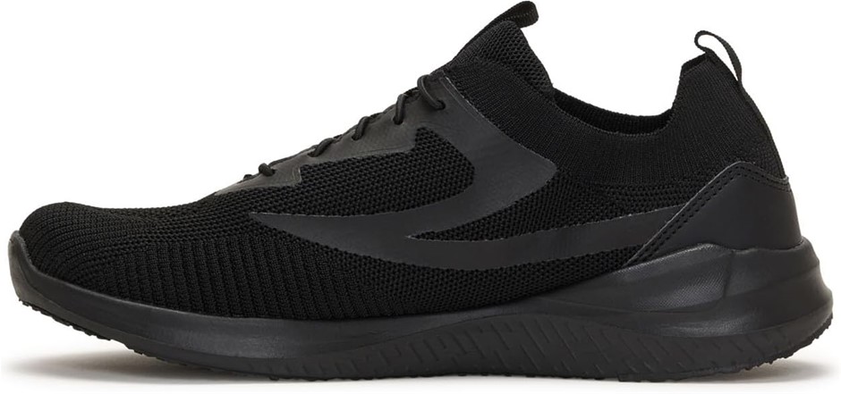 FILA Men's Saluzzo 2 Running Shoe, US9.5/EU42.5, Black, 1RSM22683. NB: Has
