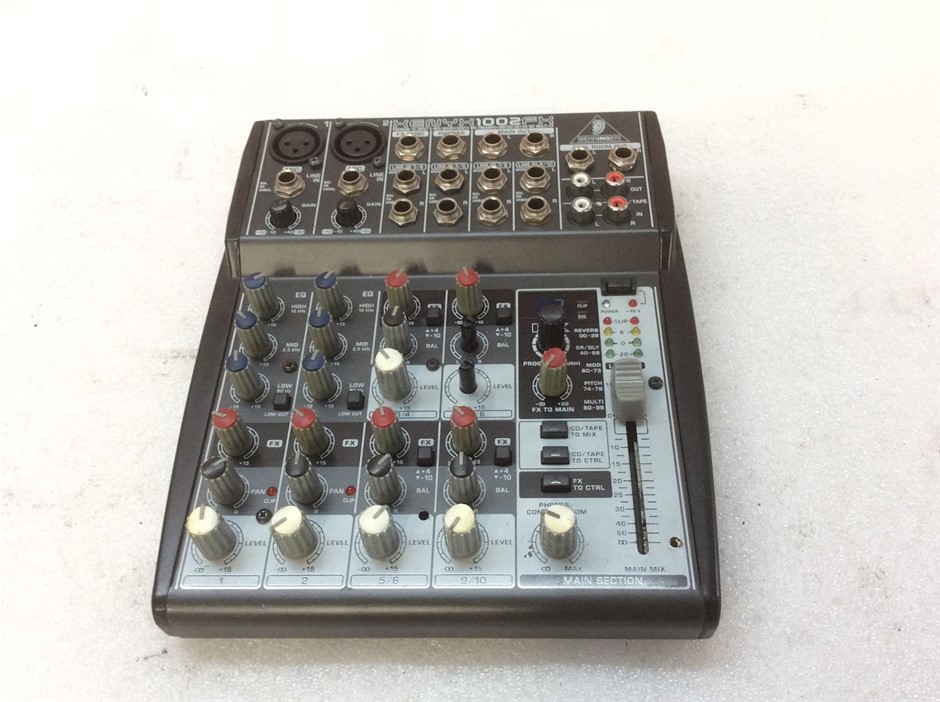Behringer Xenyx 1002FX Audio Mixer
