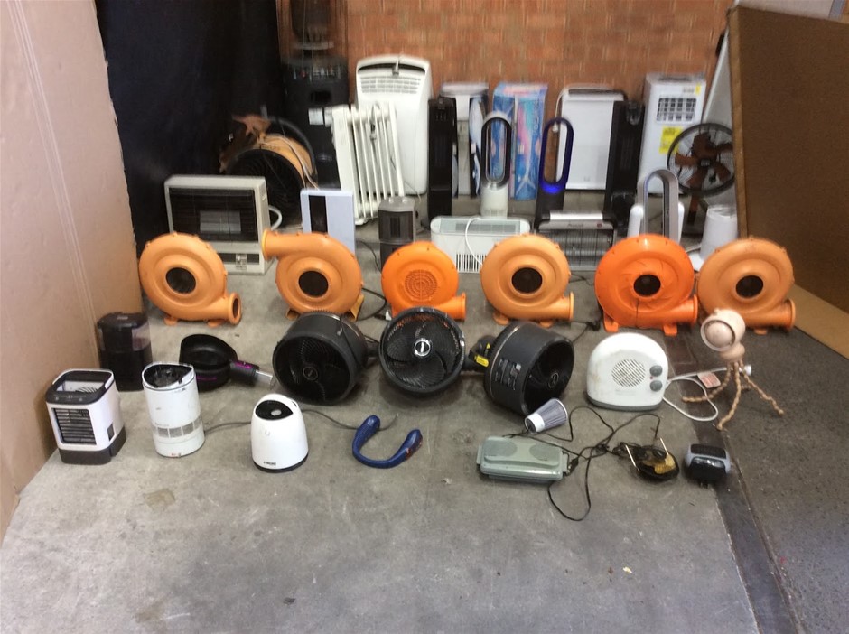 Mixed Brands Heaters Fans Air Purifiers And Air Movers Lot