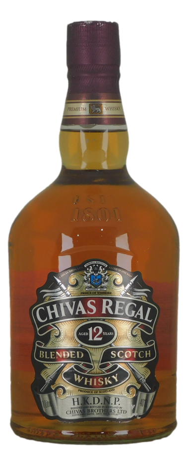Chivas Regal Aged 12 Years Blended Scotch Whisky (1x 700mL) Scotland