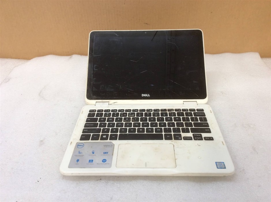 DELL P25T Laptop M3-7Y30 4GBRAM 128GB White