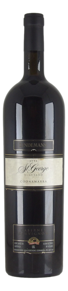 Lindemans 1993 St. George Coonawarra Cabernet Sauvignon (1x 1.5L)