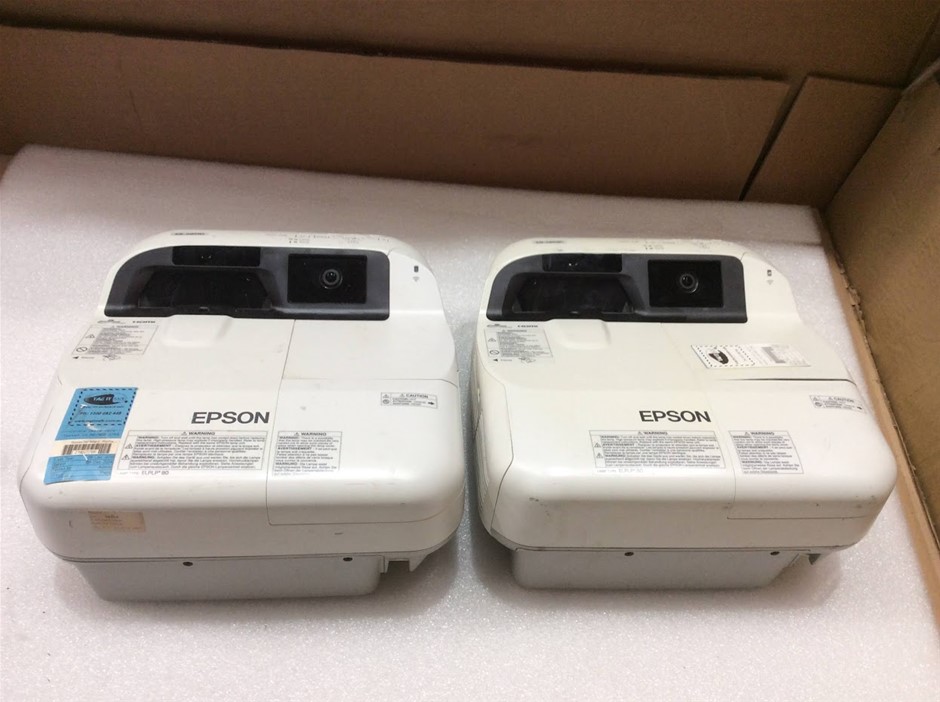 Epson EB-585Wi LCD Projector (Lot of 2)