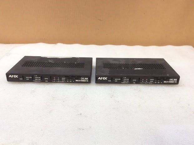 AMX DXLink FG1010-310 Multi-Format-TX Transmitters (Lot of 2)