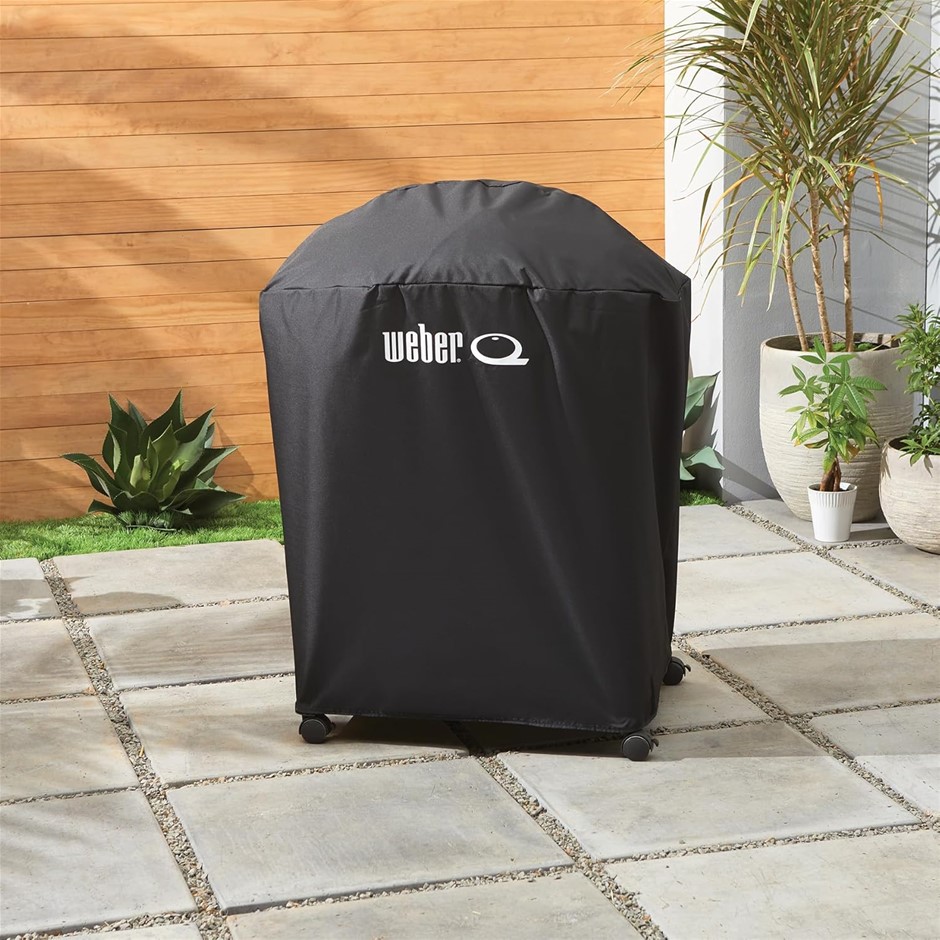 Weber Q and Baby Q Premium BBQ Cover - Suits Latest 3rd Gen BBQ Models with