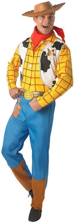 Woody Deluxe Costume for Adults - Disney Pixar Toy Story, XL