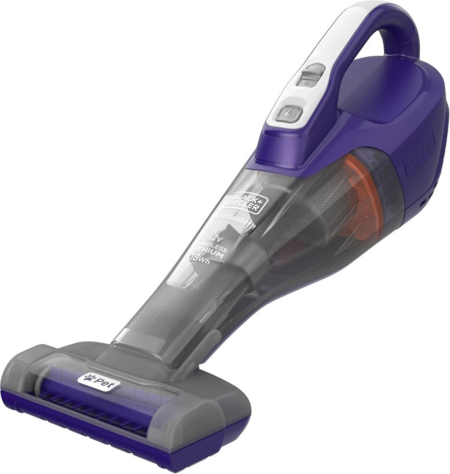 BLACK+DECKER 12V Lithium-Ion Pet Dustbuster