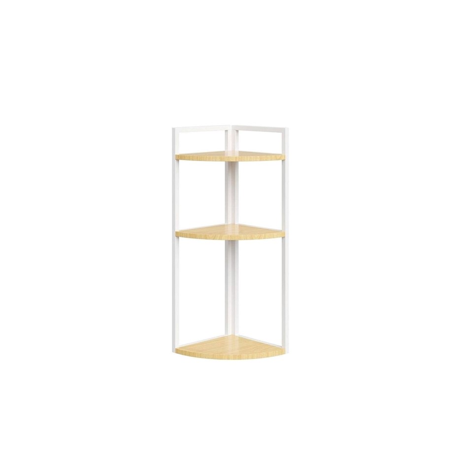 GENERIC 3 Tier Bookshelf Corner Display Rack for Small Spaces. NB: THE RACK