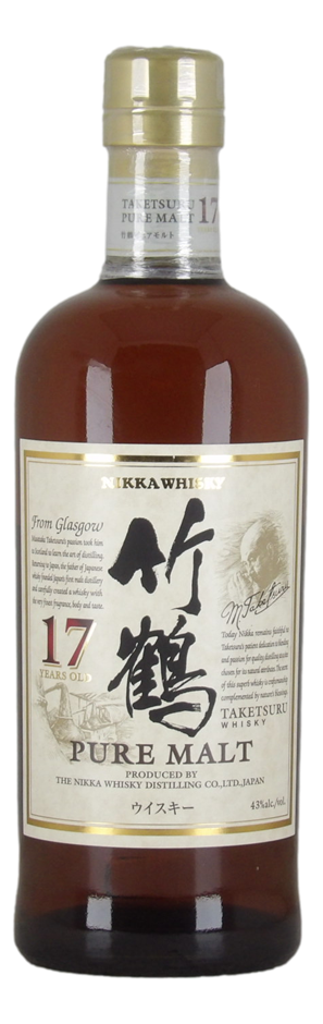 Nikka whisky Taketsuru 17 Year Old (1x 700mL) Japan
