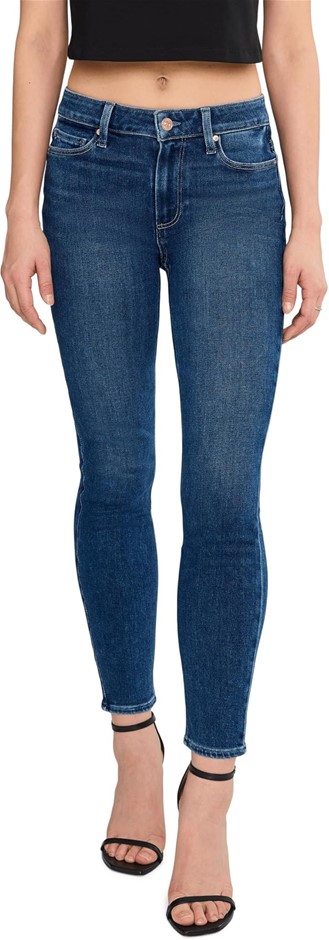 PAIGE Women's Hoxton Ankle Jeans, Size 23, Aerial. Buyers Note - Discount