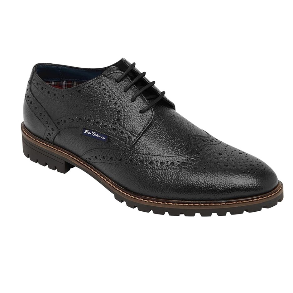 BEN SHERMAN Men's Winstone Shoe, Size 9/43 (UK9 / EU43), Black (BLK), BS233