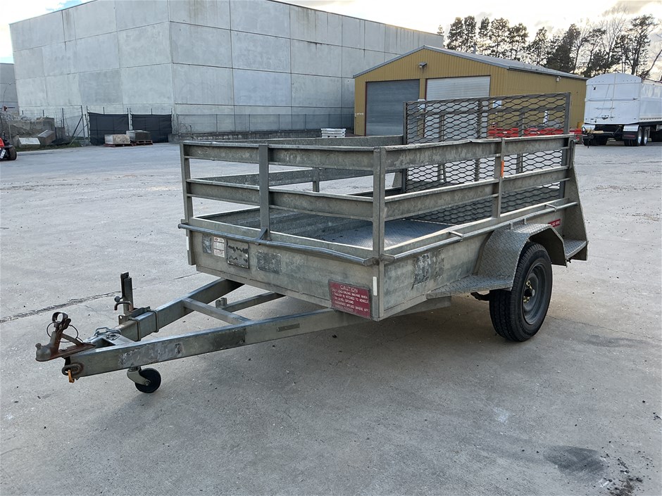 <p>2005 ATA 8x5 Furniture Trailer Single Box Trailer</p>