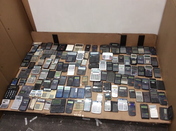 Casio/Sharp/Canon Mixed Brand and Model Calculators