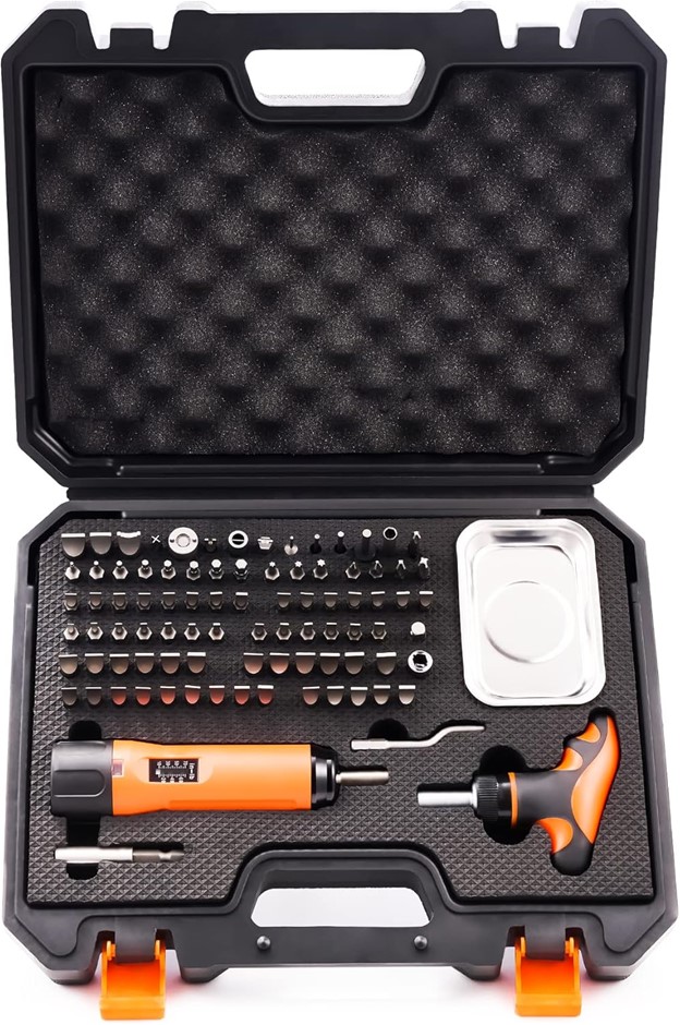 KNINE OUTDOORS 92pc Precision 1/4" Torque Screwdriver Set Adjustable from 1