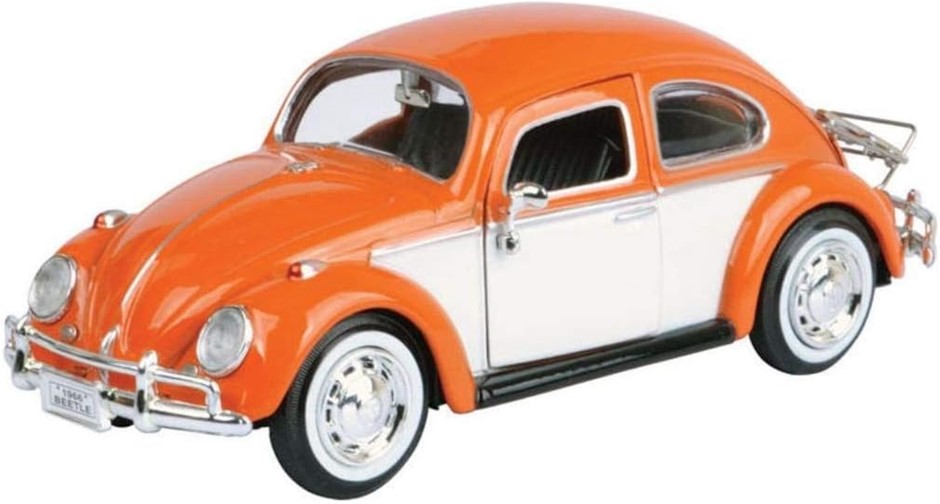 VOLKSWAGEN 1:24 1966 Volkswagen Classic Beetle W/Rear Luggage Rack