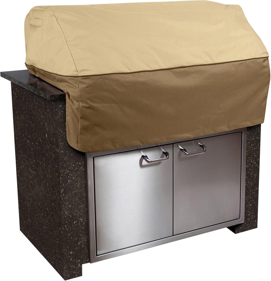 CLASSIC ACCESSORIES Veranda Water-Resistant 32 Inch Island BBQ Grill Top Co