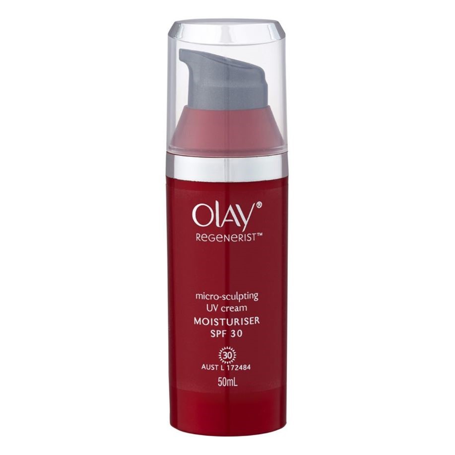 2 x OLAY Regenerist Micro-Sculpting UV Cream, 50ml.