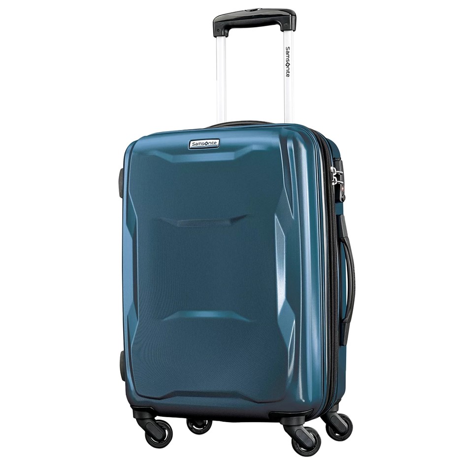 SAMSONITE Pivot Hub Spinner Luggage, W 325 x H 525 x D 797 mm, Blue/Teal. N