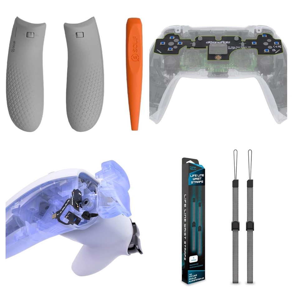 6 x Controller Accessories. 2 x SCUF Pro Triggers Grip Kit for Xbox. 2 x EX