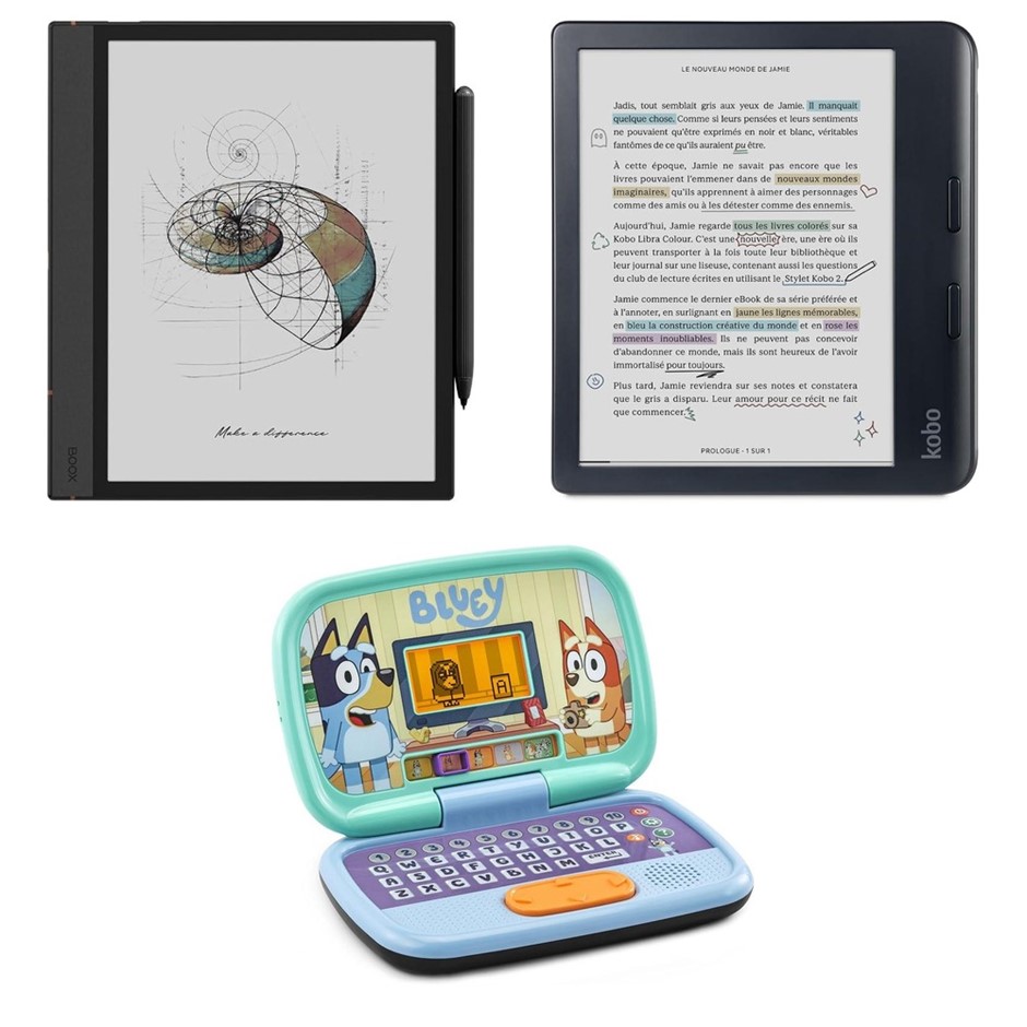 3 x Smart Devices. 1 x BOOX Note Air 4 C 10.3inch Color Android Tablet. 1 x